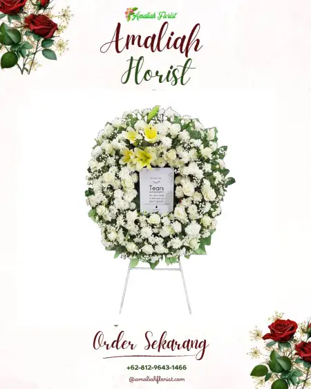Krans Bunga Duka Olehsari